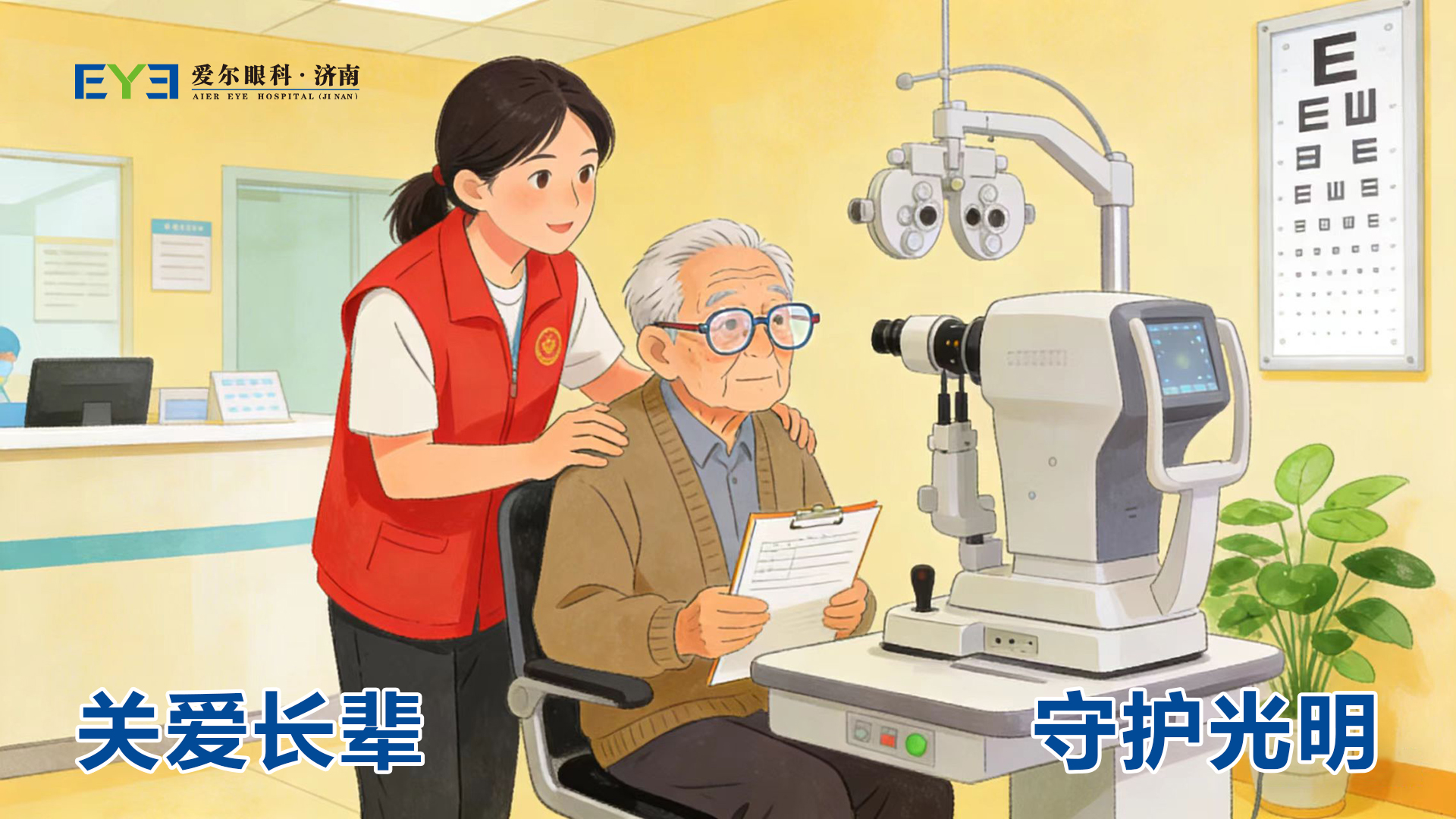十五年医患情，两代人光明梦：济南爱尔续写三姐弟“跨代”光明传奇